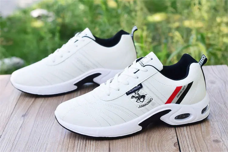 Brand men Sneakers air Cushion running shoes for men Platform 2023 new Breathable leather vulcanized shoes zapatos de hombre