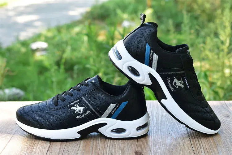 Brand men Sneakers air Cushion running shoes for men Platform 2023 new Breathable leather vulcanized shoes zapatos de hombre