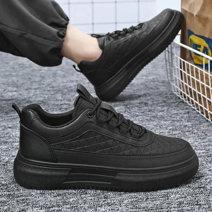 Outdoor Platform Men Casual Sneakers Fashion White Runing Shoes Breathable Mens Sport Shoes Light Walking Shoes Tennis Shoes