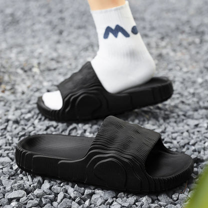 Soft Men's Slippers Walk Around Home Original Brands Shoes for Men 2024 Slippers House Man Flip Flop Comfortable Men's Sandal