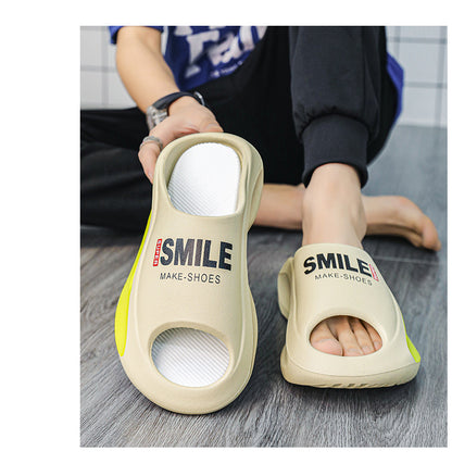 New Summer Sneaker Slippers For Women Men Thick Bottom Platform Slides Soft EVA Hollow Unisex Sports Sandals Casual Beach Shoes